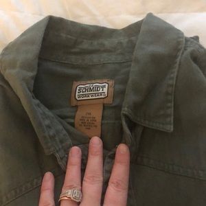 SCHMIDT work wear pear snap